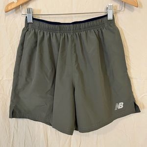 New Balance mens size small 5” running shorts.